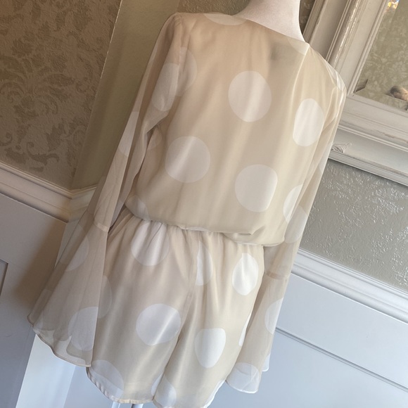 Gorgeous Sabo Skirt Polka Dot Playsuit Romper Size small! - Picture 7 of 9